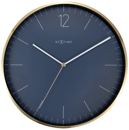 Vggklocka Essential Gold 34cm Bl