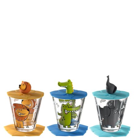 Bambini Set 9 delar - Glas, Lock & Underlgg