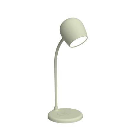 Ellie LED-lampa/Högtalare/Qi Dusty Olive