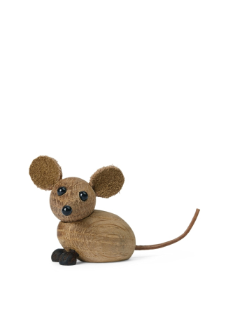 The Country Mouse Mini Trädekoration 4 cm Ek