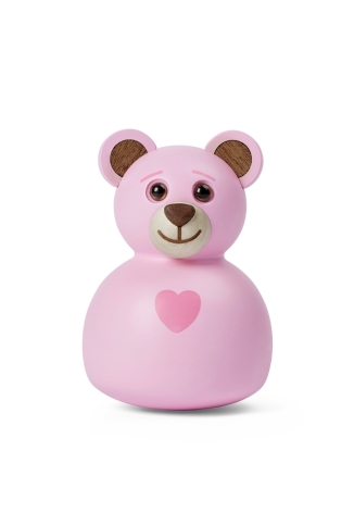 Rosy Teddybjörn Trädekoration 9 cm Rosa