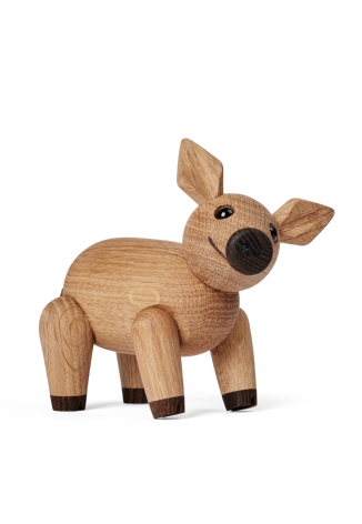 Percy Gris Trädekoration 9 cm Ek