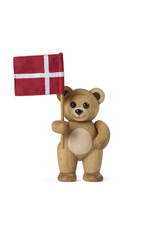 Flaggie Teddybjörn Trädekoration 12 cm Ek