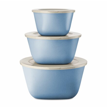 CONNECT BOX SET STOCKHOLM 3-pack matldor med lock Bl