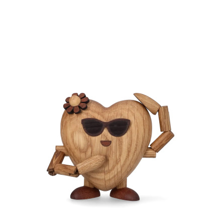 Holly Heart Hj�rta 8 cm Ek