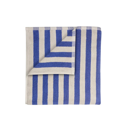 ARTO Bath Towel 140 x 70 cm Moonbeam/Mazarine Blue