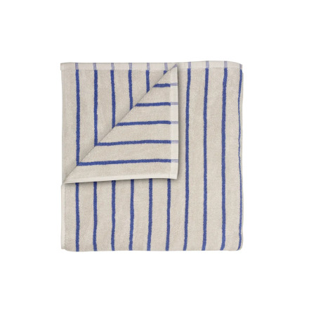 ARTO Bath Towel 140 x 70 cm Moonbeam/Mazarine Blue
