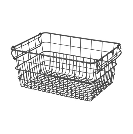 KAGO Storage Basket  17 x 37 x 27 cm  Anthracite