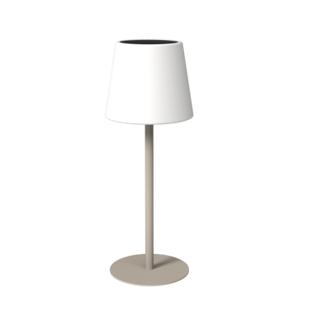 Arc Portabel Bordslampa Solcell USB-C Ivory Sand