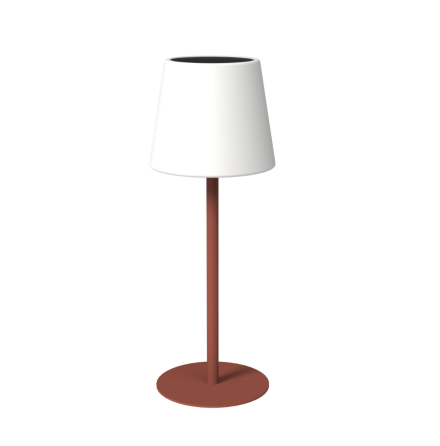 Arc Portabel Bordslampa Solcell USB-C Terracotta