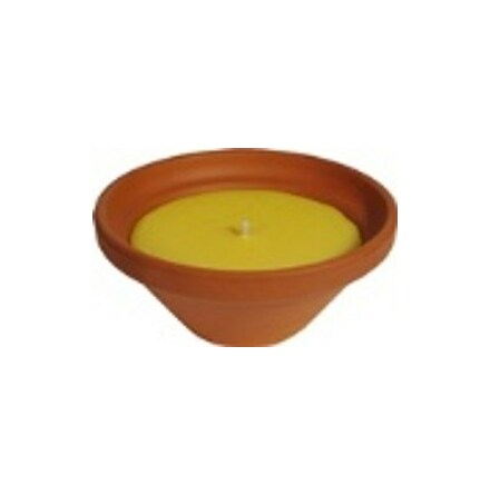 TERRACOTTA BOWL NATURAL 75X220 MM  CITRONELLA