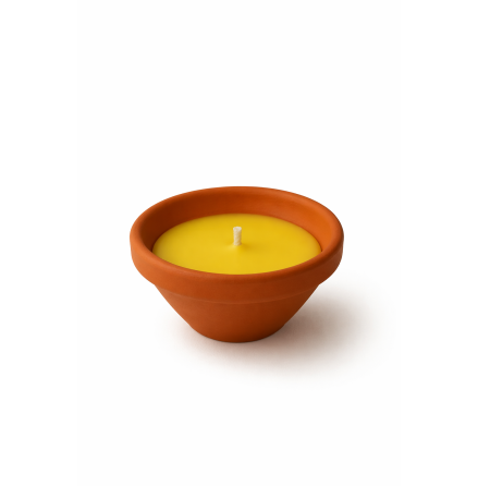 TERRACOTA POT NATURAL 55X120 MM  CITRONELLA